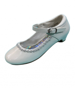 GIRLS DRESSY SHOES (2242485) IVORY PAT
